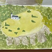 Eremit Ein Projekt aus dem Bereich Traditionelle Illustration von Eva-Charlotte Vonhof - 12.02.2022