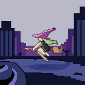 My project in Introduction to Character Design in Pixel Art course. Un progetto di Character design, Videogiochi, Pixel art e Progettazione di videogiochi di SITA LI-NZITE Rolain helra - 11.02.2022
