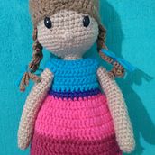 Mi Proyecto del curso: Amigurumi: diseño de ropa, pelo y complementos. Projekt z dziedziny Craft, Projektowanie zabawek,  Tkactwo, Sz, dełkowanie, Amigurumi, Wzornictwo tekst i liów użytkownika Yamila Grespán - 12.02.2022