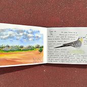 Mi Proyecto del curso: Cuaderno de viaje en acuarela. Projekt z dziedziny Trad, c, jna ilustracja, Malowanie akwarelą,  R, sunek architektoniczn i Sketchbook użytkownika cristina_g_escobar - 13.02.2022