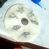 Meu projeto do curso: Tatuagem para principiantes - treino de traços. Tattoo Design project by Juliana Thais Turatti - 01.12.2022