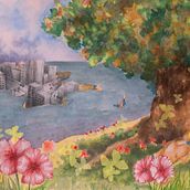 Buscando naturaleza . Ilustrasi tradisional, Menggambar, Lukisan Cat Air & Ilustrasi Editorial proyek oleh gelouro - 02.13.2022