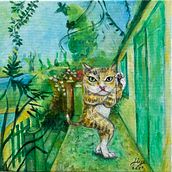 My project in Illustration for Patterns with Soul course . % Jitayaporn Saowamolmas tarafından hazırlanan Geleneksel illüstras, on, Desen Tasarımı, Vektör İllüstras, onu, Ve Baskı projesi - 02.13.2022