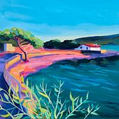 My project in Painting Nature with Acrylic: From Sketchbook to Canvas course. Un progetto di Illustrazione tradizionale, Pittura, Pittura acrilica e Sketchbook di feysc - 08.02.2022