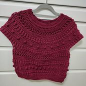 Mi Proyecto del curso: Crochet: diseña prendas y patrones con tejido circular. Un proyecto de DIY, Crochet, Diseño de complementos, Diseño de moda y Tejido de crisatxutegigalindez - 13.02.2022