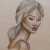 Il mio progetto del corso: Illustrazione con pastelli e matite colorate. Traditional illustration, Fine Arts, Pencil Drawing, Drawing, Portrait Drawing, Realistic Drawing, and Artistic Drawing project by FEDERICA - 02.13.2022