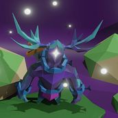 Mój projekt z kursu: Modelowanie postaci low poly w grach wideo. Een project van 3D,  3D-modellering, Videogames, 3D-karakterontwerp y Videogame-ontwerp van Julia Lipska - 13.02.2022
