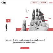 CITĀ: Conectando industrias, tendencias y artes. Projekt z dziedziny Br, ing i ident, fikacja wizualna, Web design, Tworzenie stron internetow i ch użytkownika Rosa María Muñoz - 14.02.2022