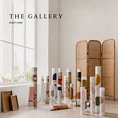 THE GALLERY. Un proyecto de Ilustración tradicional, Diseño y Diseño gráfico de Karen Leon - 28.01.2022