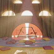 Mijn project van de cursus: Interieur ArchViz: maak surrealistische 3D-ontwerpen met Blender. Architecture, Interior Architecture, Digital Architecture, and ArchVIZ project by Daan Van Cauteren - 02.14.2022