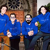 El Ensamble Azul. Een project van Muziek van Alejandro M. - 14.02.2022