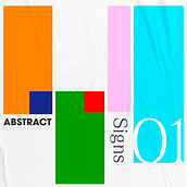 Abstract Signs #01. Design, Graphic Design, Poster Design, and Digital Illustration project by Ian Teixeira - 02.13.2022