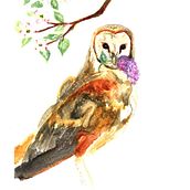 Springtime is coming - for mom. Traditional illustration, Painting, Naturalistic Illustration, and Watercolor Painting project by Rune Davino-Collins - 02.11.2022
