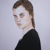 Mi Proyecto del curso: Retrato en acuarela a partir de una fotografía. Traditional illustration, Watercolor Painting, and Portrait Drawing project by nelsonpasaca - 02.15.2022