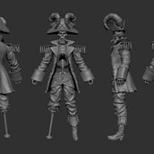 My Artstation. Un progetto di 3D, Character design, Modellazione 3D, Videogiochi, Progettazione 3D e Disegno digitale di Ludovic Bronckart - 14.02.2022