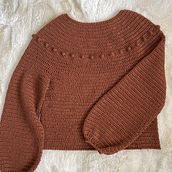 Mi Proyecto del curso: Crochet: diseña prendas y patrones con tejido circular. Een project van Ontwerp van accessoires,  Modeontwerp, Textiel, DIY y Haken van Miriam S - 15.02.2022