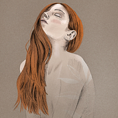 Mój projekt z kursu: Rysowanie portretów z użyciem Procreate. Traditional illustration, Vector Illustration, Digital Illustration, and Portrait Drawing project by kingamaslanka97 - 02.16.2022