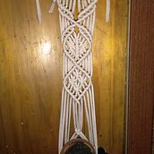 Mi Proyecto del curso: Joyería en macramé. Arts, Crafts, Jewelr, Design, Fiber Arts, Macramé, and Textile Design project by flordechile12 - 01.28.2022