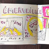 Mon projet du cours : Journal intime visuel et créatif : dessinez votre quotidien. Projekt z dziedziny Pisanie, Komiks i Sketchbook użytkownika Aurelie Belloncle - 26.03.2022