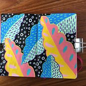 My project in Botanical Patterns in a Sketchbook: Conquer the Blank Page course Ein Projekt aus dem Bereich Traditionelle Illustration, Musterdesign, Botanische Illustration und Sketchbook von Sarah Griffin - 17.02.2022