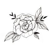 Mój projekt z kursu: Wprowadzenie do tatuowania. Un progetto di Illustrazione tradizionale, Design di tatuaggi e Illustrazione botanica di Paulina Katarzyna Mol - 01.02.2022