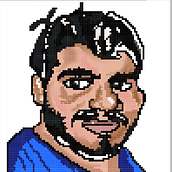 Pixel art Portrait. Traditional illustration, Design, Game Design, Multimedia, Creativit, Video Games, and Concept Art project by Paul Triviño - 02.15.2022