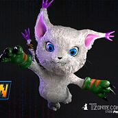Mi Proyecto del curso: Creación de pelo 3D con XGen de Maya. 3D, 3D Modeling, 3D Character Design, and 3D Design project by Eleazar Tzontecomani - 02.18.2022