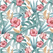 Mi Proyecto del curso: Diseño de patrones ilustrados. Un proyecto de Diseño, Ilustración tradicional, Pattern Design y Estampación de Lorena - 18.02.2022