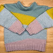 Mein Kursprojekt: Pullover mit der Intarsientechnik stricken. Fashion Design, Fiber Arts, DIY, Knitting, and Textile Design project by sinadepunkt - 02.18.2022