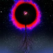 Black hole of Life . Un proyecto de Ilustración digital de Juan Aviles - 18.02.2022