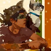 Mi Proyecto del curso: Técnicas de ilustración con acuarela digital. Een project van Traditionele illustratie, Digitale illustratie, Aquarelschilderen,  Portrettekening y Digitale tekening van Aldahir Vargas - 19.02.2022