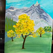 My project in Painting Nature with Acrylic: From Sketchbook to Canvas course. Traditional illustration, Painting, Acr, lic Painting, and Sketchbook project by nareerassa - 02.17.2022
