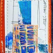 Mixed Media Stitch Project (paper and cloth). Fine Arts, Collage, Embroider, and Textile Design project by alchemymanager - 02.19.2022
