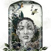 The Green Planet. Un proyecto de Ilustración tradicional, Bellas Artes, Dibujo digital y Dibujo a lápiz de Amy Pearson - 16.02.2022