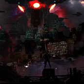 Meu projeto do curso: Cyberpunk. Traditional illustration, Photo Retouching, Digital Illustration, Video Games, and Concept Art project by Rômulo Bastos - 02.17.2022