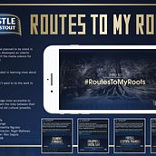 Castle Milk Stout Routes to my Roots. Advertising, Cop, writing, and Social Media project by Tshepo Molefe - 08.01.2020