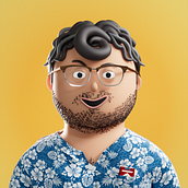 3D Portrait Creation for Social Media in Cinema 4D course. 3D, 3D Modeling, and 3D Character Design project by Marco P. - 02.19.2022