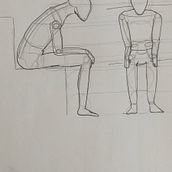 Il mio progetto del corso: Disegno anatomico per principianti. Fine Arts, Sketching, Pencil Drawing, Drawing, Realistic Drawing, and Figure Drawing project by Teo Manco - 02.20.2022