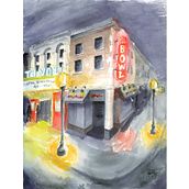 My project in Architectural Sketching with Watercolor and Ink course. Sketching, Drawing, Watercolor Painting, Architectural Illustration, Sketchbook & Ink Illustration project by Sydney Musselman - 02.20.2022