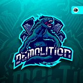 Demolition Esports Ein Projekt aus dem Bereich Grafikdesign und Vektorillustration von Moi "Angry" Alxes - 20.02.2022