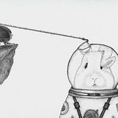 My project in Surrealistic Fineliner Illustration course. Traditional illustration, Pencil Drawing, Drawing, Realistic Drawing, Artistic Drawing & Ink Illustration project by iris.benyair - 02.20.2022