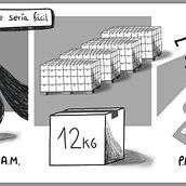 Tira cómica autobiográfica. Traditional illustration project by Francisco Martínez Palacios - 02.20.2022