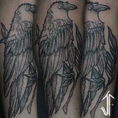My project in Blackwork Tattoo Techniques with Fine Lines course. Tattoo Design project by Jean Felix Oledan - 02.12.2022