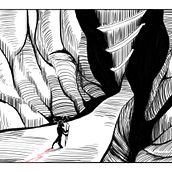 My project in Narrative Techniques for Graphic Novels course. Een project van Traditionele illustratie, Stripboek, Storyboard y Verhaallijn van d_yilmaz7187 - 20.02.2022