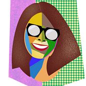 Il mio progetto del corso: Creazione di ritratti geometrici con Procreate. Traditional illustration, and Digital Illustration project by Salvo Li Calzi - 02.20.2022