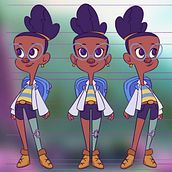 Meu projeto do curso: Design de personagens para animação com Photoshop. Animation, Character Design, and Character Animation project by Yari Delgado - 02.13.2022