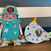 My project in Paper Mache for Beginners: Sculpt a Colorful Character course. Character Design, To, Design, Art To, and s project by jbamunot - 02.20.2022