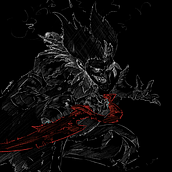 Why so serious - Shaco Illustration. Traditional illustration, and Digital Illustration project by Luna Castro - 02.20.2022