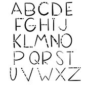 Morse Code Alphabet. Un progetto di Lettering di elizabeth.beato - 19.02.2022
