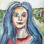 Mein Kursprojekt: Aquarellsketching: Drück deine Ideen aus . Ilustração tradicional, Esboçado, Criatividade, Desenho, Pintura em aquarela, e Sketchbook projeto de Jutta Maria Pusl - 21.02.2022